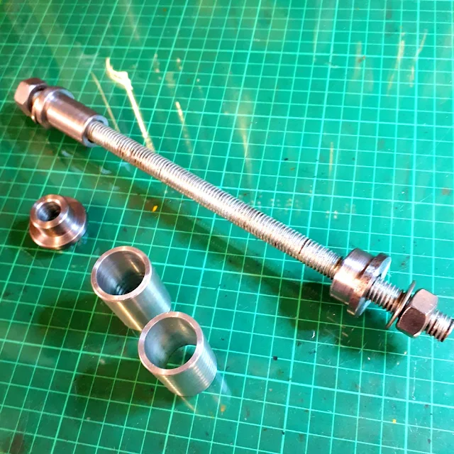 A tool was fabricated to install the sleeves in a controlled manner. A tool was fabricated to install the sleeves in a controlled manner.