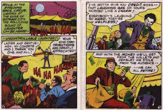 Batman in The Joker's Last Laugh mini comic pages 6 and 7