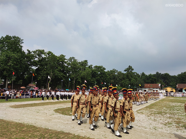 Celebrating 77th Independence Day at Gandhi Maiden, Abhayapuri Celebrating 77th Independence Day at Gandhi Maiden, Abhayapuri