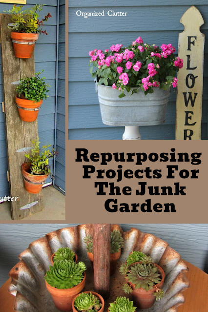 Repurposing Ideas In The Junk Garden