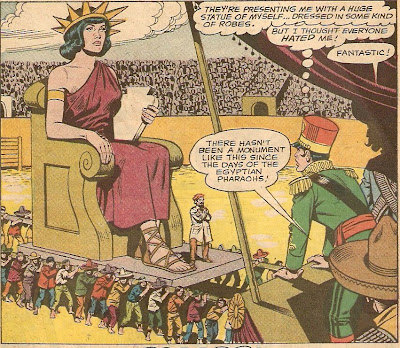 Too bad they didn't save this for later issues...