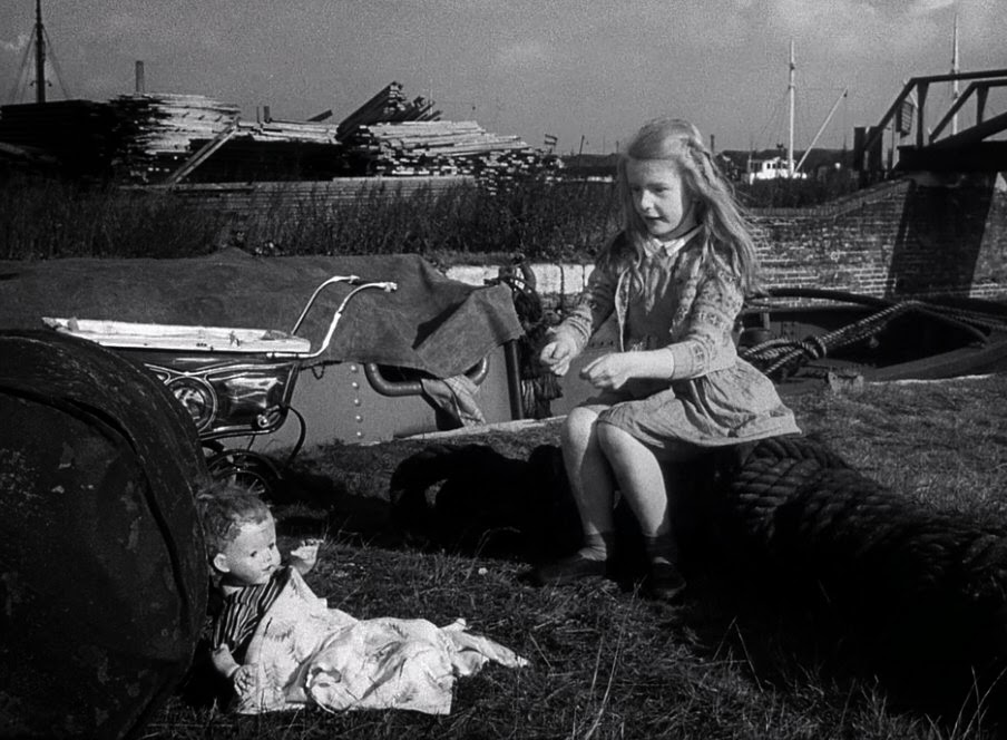 Actress, cake decorator and former fiancée of Paul McCartney, a young Jane Asher plays the little girl trying her unsuspecting best to befriend a transmogrifying Victor Carroon (Richard Wordsworth). The chance encounter is reminiscent of James Whale's classic Frankenstein (1931), wherein Little Maria and the Frankenstein monster meet.