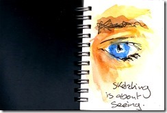 sketching is about seeing