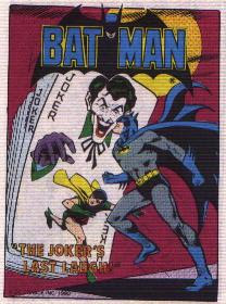 Batman in The Joker's Last Laugh mini comic cover