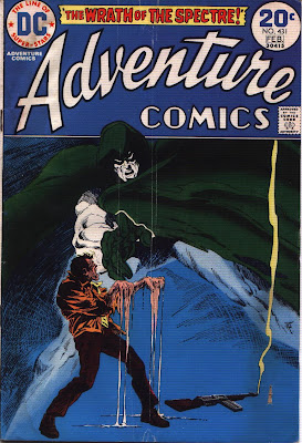 cover from Adventured Comics #431 by Jim Aparo