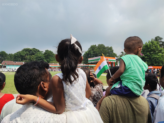 Celebrating 77th Independence Day at Gandhi Maiden, Abhayapuri Celebrating 77th Independence Day at Gandhi Maiden, Abhayapuri
