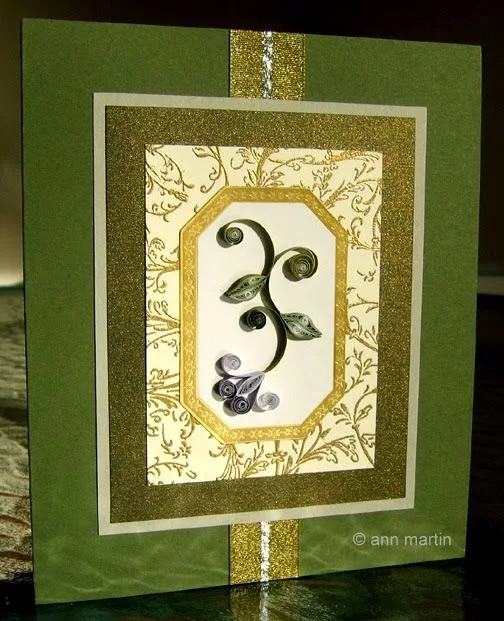 Quilled Flower Card