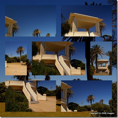 Collage of the Sanrindham Rotunda