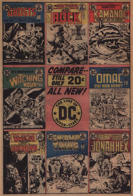 DC Comics titles for twenty cents from Adventure Comics #436