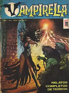 Revista - Vampirella año 1 n 2 Edición argentina Editorial Mazzone (1970) Revista - Vampirella año 1 n 2 Edición argentina Editorial Mazzone (1970)
