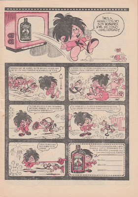 Primera página de Kinito por Ibáñez, Pulgarcito nº 1854 Primera página de Kinito por Ibáñez, Pulgarcito nº 1854