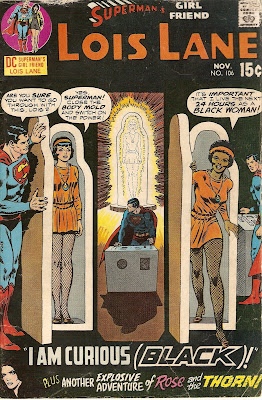 Is it just me, or is Lois far...ummm....shaplier when she becomes black?
