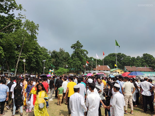 Celebrating 77th Independence Day at Gandhi Maiden, Abhayapuri Celebrating 77th Independence Day at Gandhi Maiden, Abhayapuri