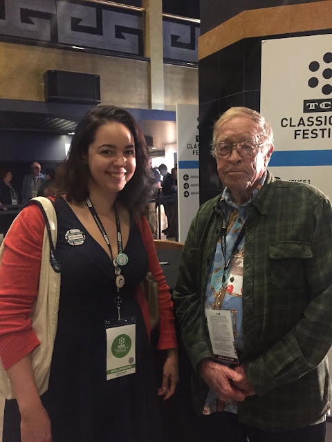 Raquel Stecher and Endless Summer director Bruce Brown