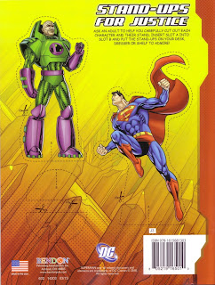 Back cover of Superman Jumbo Coloring And Activity Book Back cover of Superman Jumbo Coloring And Activity Book
