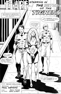 Page 1 of The Tigress #1 from Heroic Publishing Page 1 of The Tigress #1 from Heroic Publishing