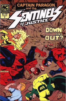 cover of Captain Paragon and the Sentinels of Justice #2