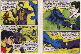 Batman in The Joker's Last Laugh mini comic pages 10 and 11