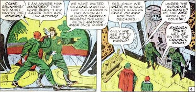 The Skull does like his syncophants!