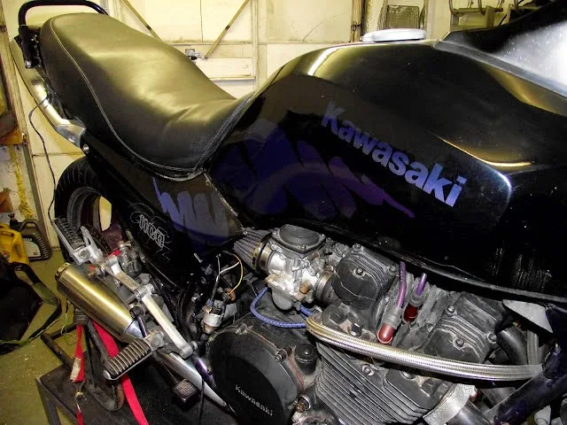 Mercenary Garage - Kawasaki GPZ1100 Square Eyed Git Mercenary Garage - Kawasaki GPZ1100 Square Eyed Git