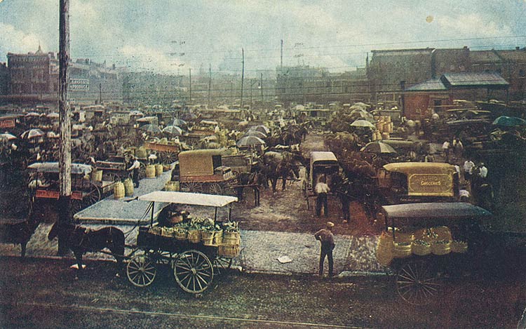 The Haymarket in 1910 (BS File Postcard)