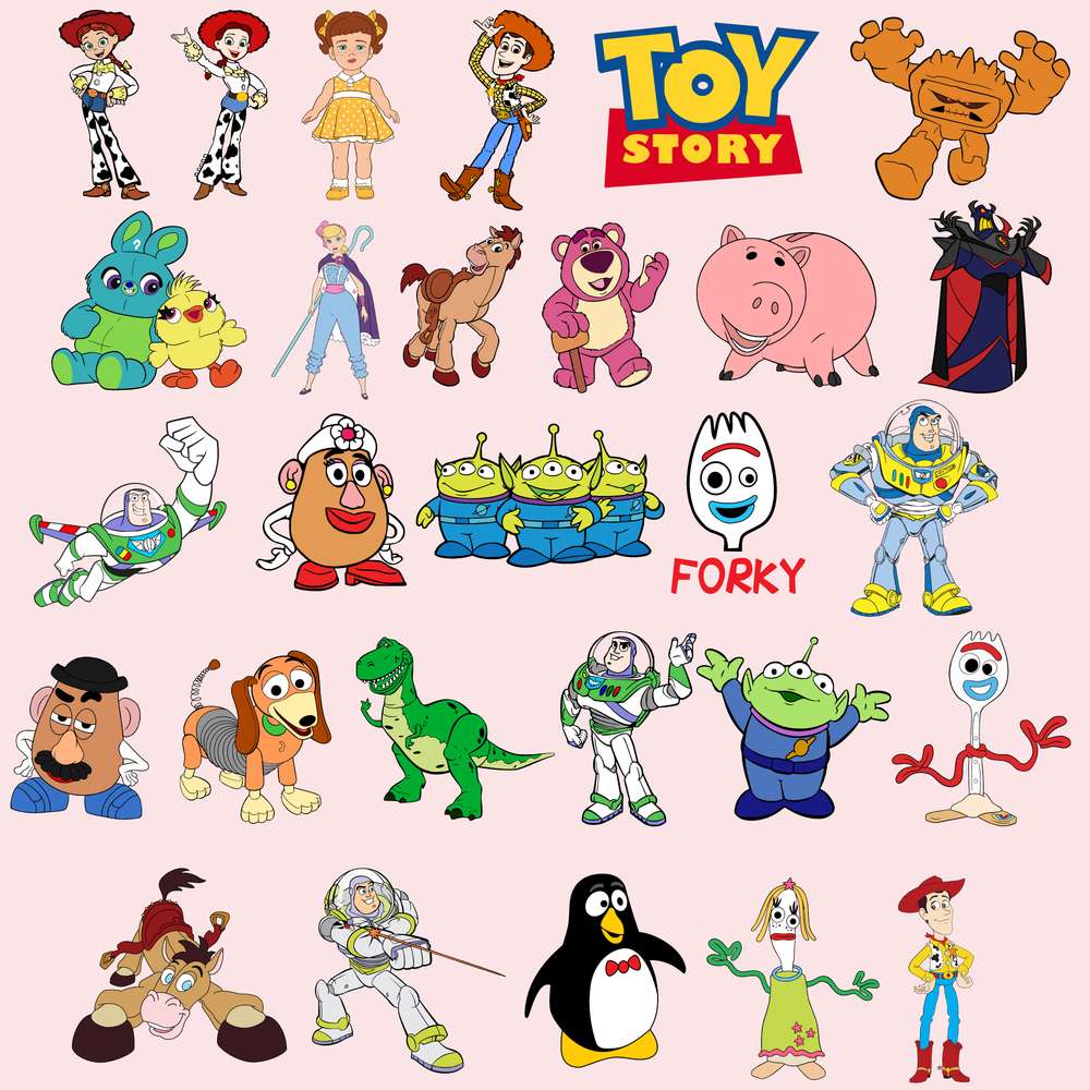 Toy Story Characters Png