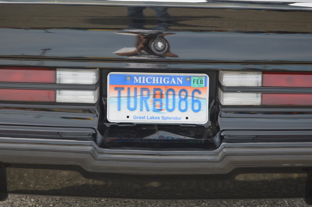 Buick Grand National Vanity License Plates