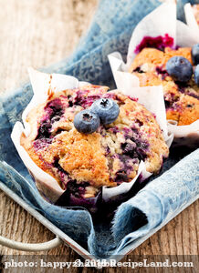 Bisquick Blueberry Muffins