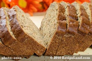 Applesauce Banana Bread