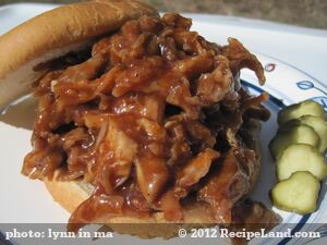 Barbecued Pork Sandwiches