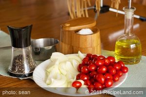 Quick Roasted Cherry Tomato Spaghetti Sauce