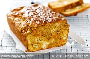 Easy Mozzarella, Sun-Dried Tomato and Pesto Quick Bread 