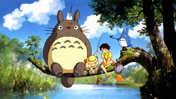 โตโตโร,เพื่อนบ้านของฉัน Totoro,ป่า,ภาพหน้าจอ