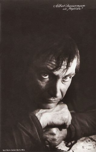 Albert Bassermann in Faust