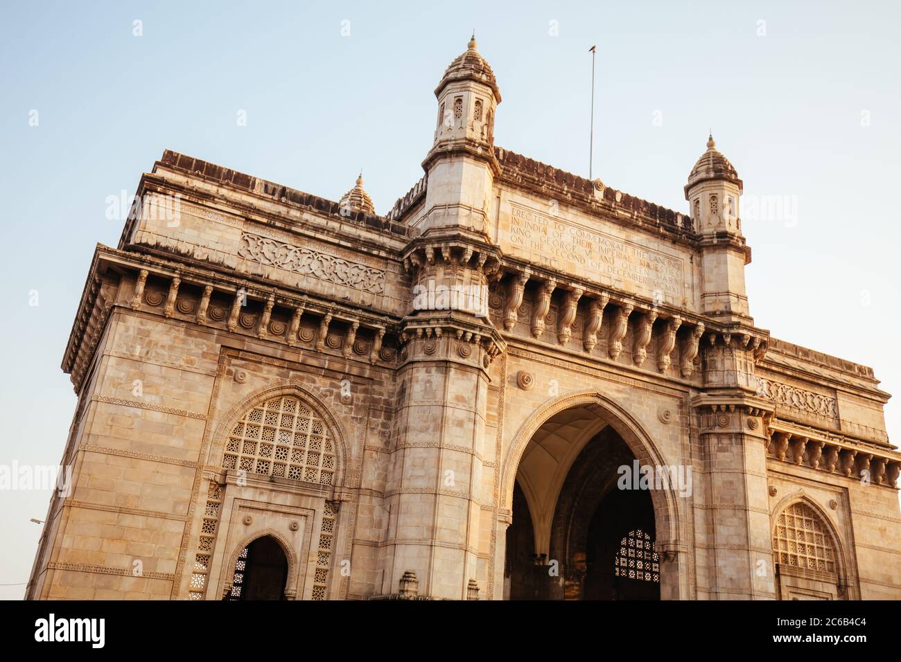 Gateway of India in Mumbai Stock Photo