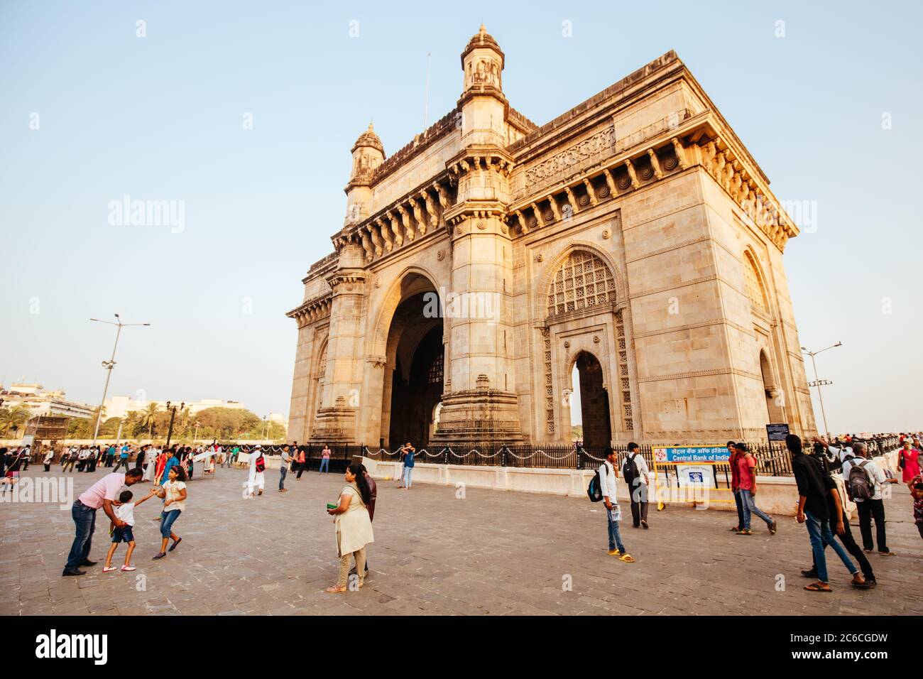 Gateway of India in Mumbai Stock Photo