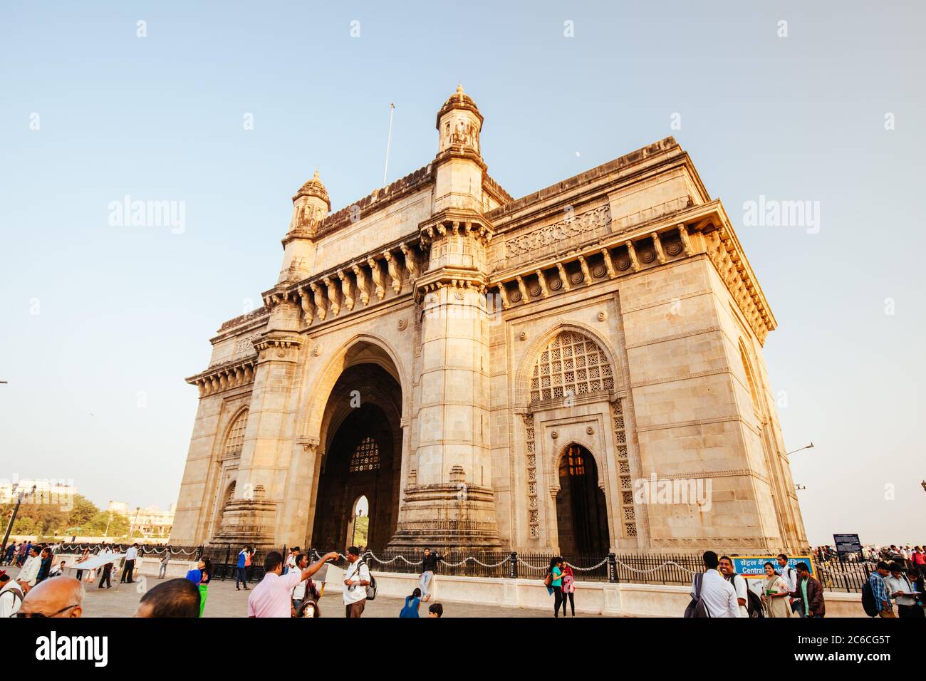 Gateway of India in Mumbai Stock Photo