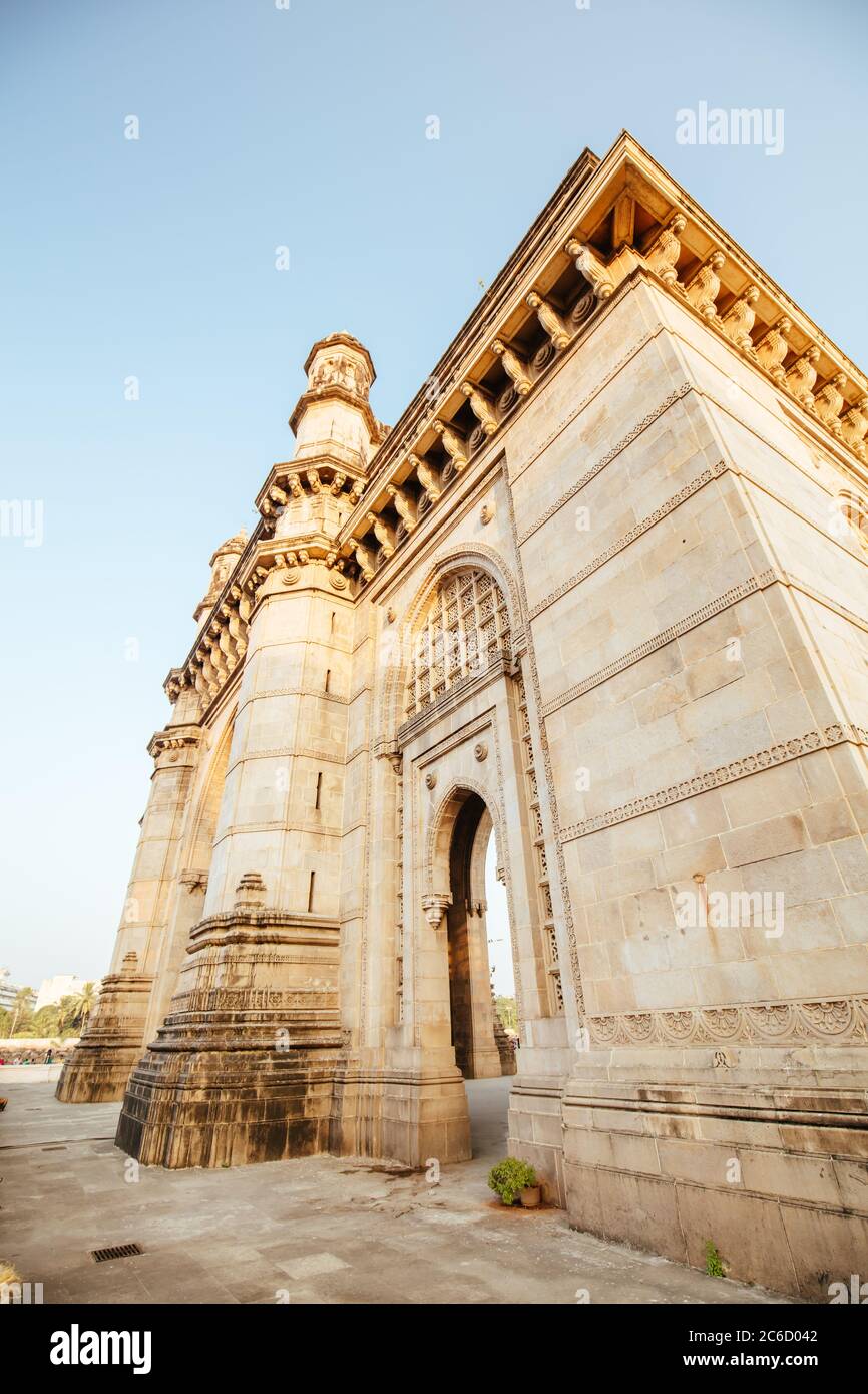 Gateway of India in Mumbai Stock Photo