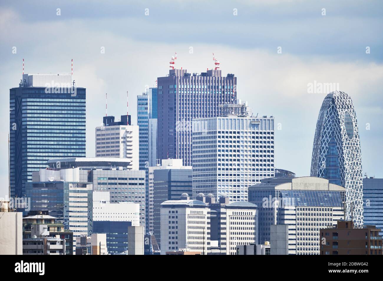 Cityscape In Tokyo, Japan Stock Photo