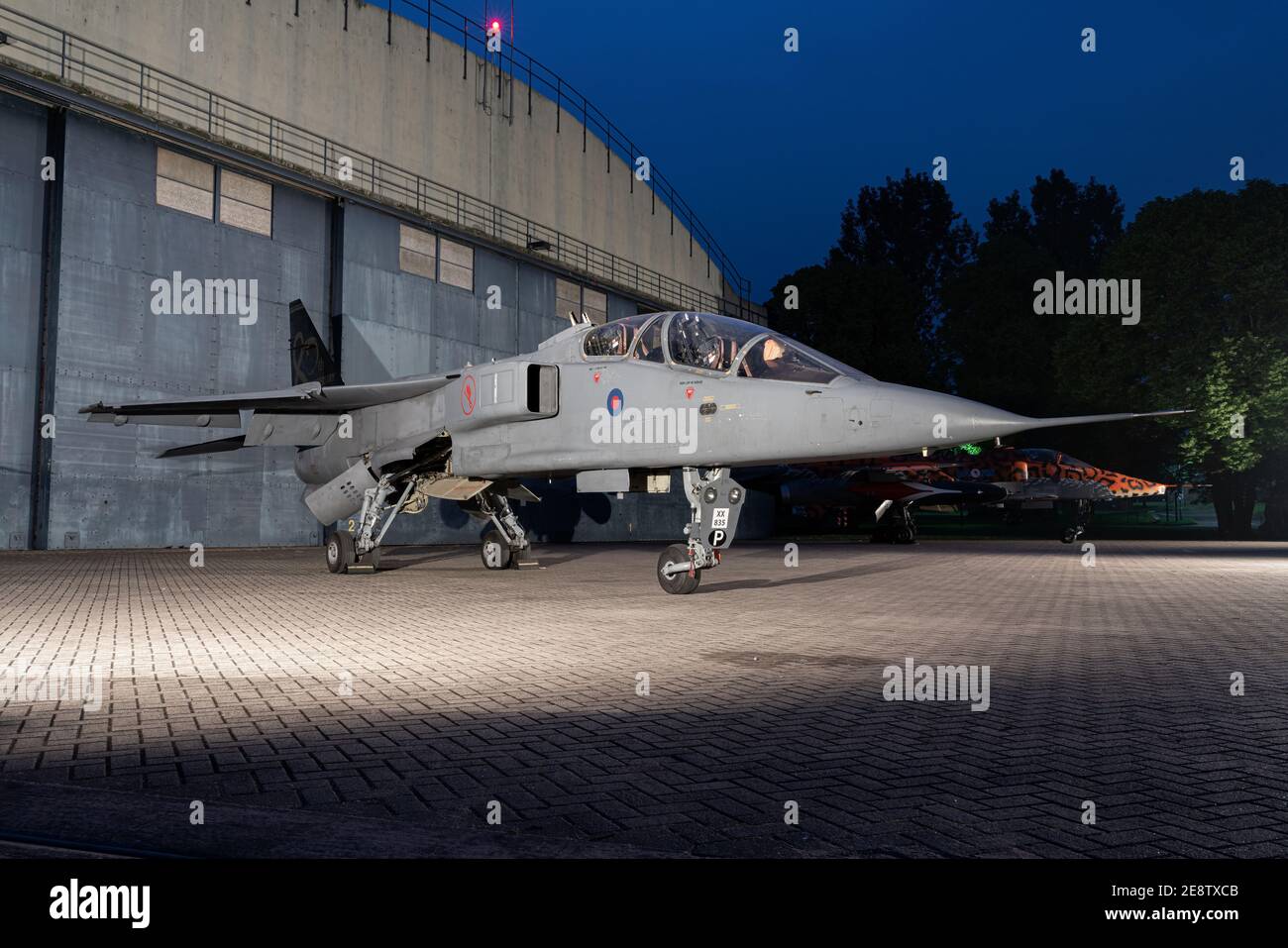 Sepecat Jaguar T2 of the RAF Stock Photo