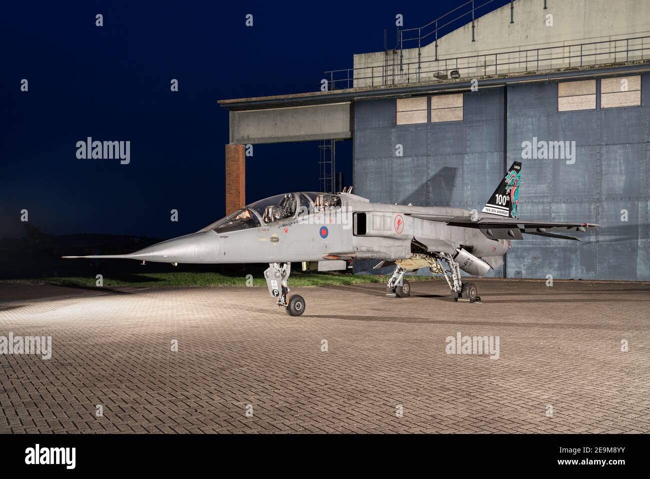 Sepecat Jaguar T2 of the RAF Stock Photo