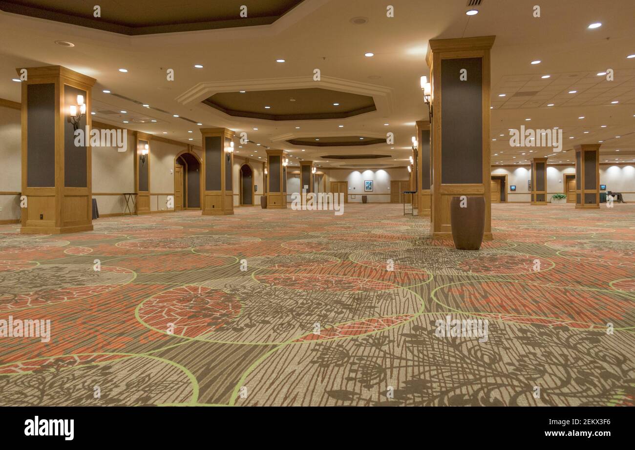 Hotel scene empty interior Stock Photo