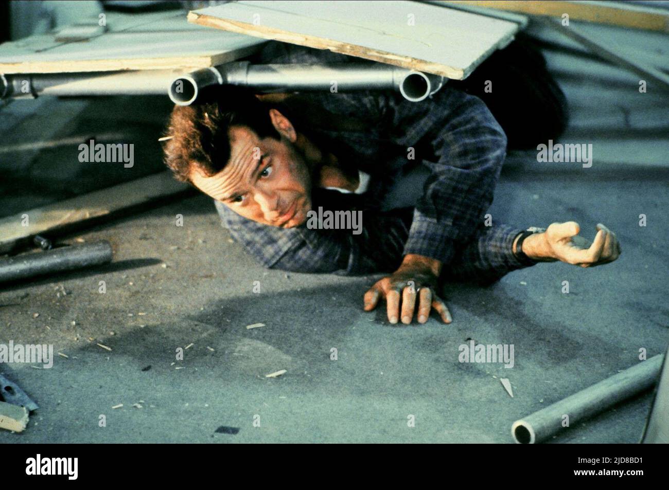 BRUCE WILLIS, DIE HARD 2, 1990 Stock Photo