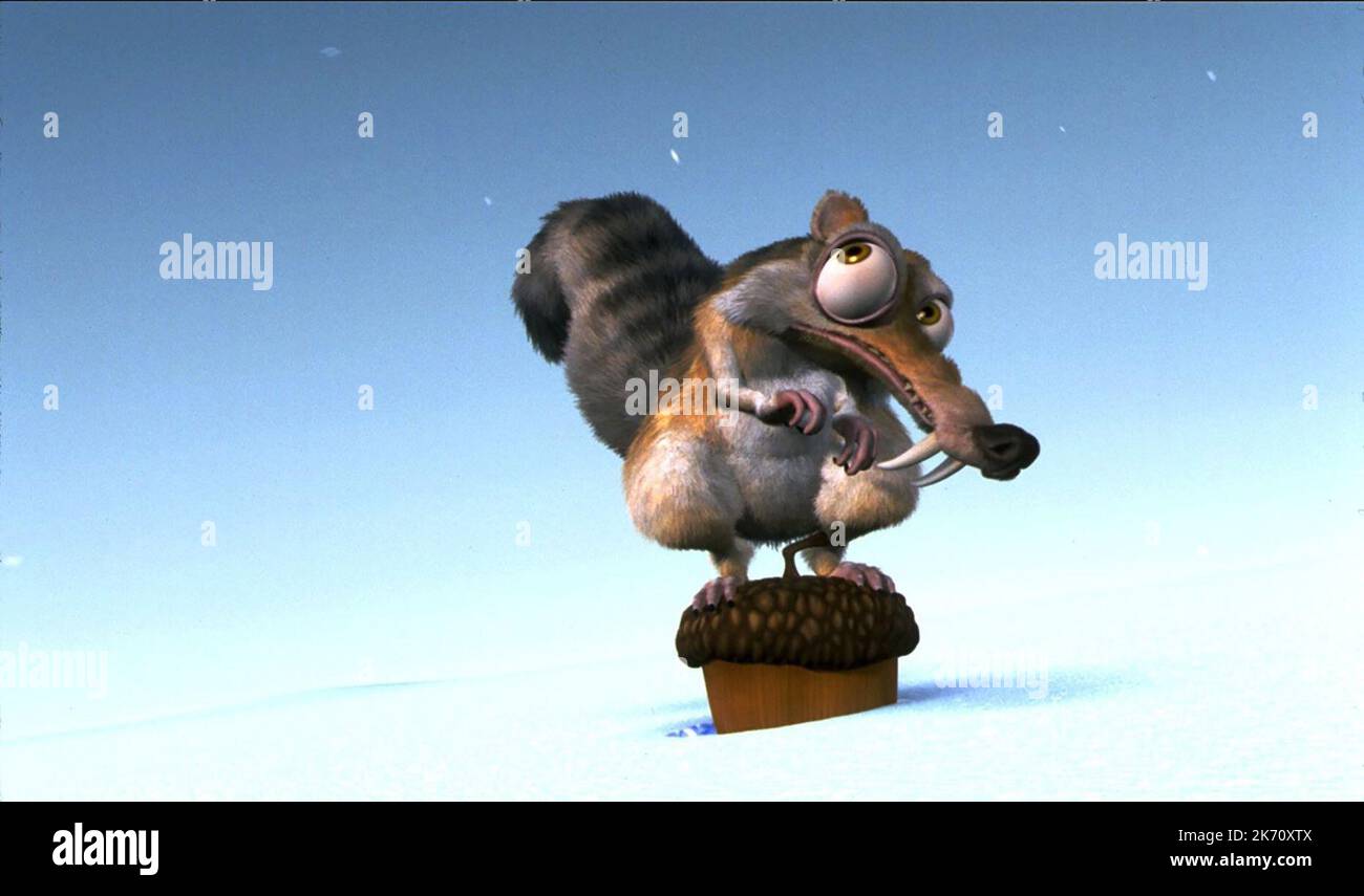 SCRAT, ICE AGE, 2002 Stock Photo