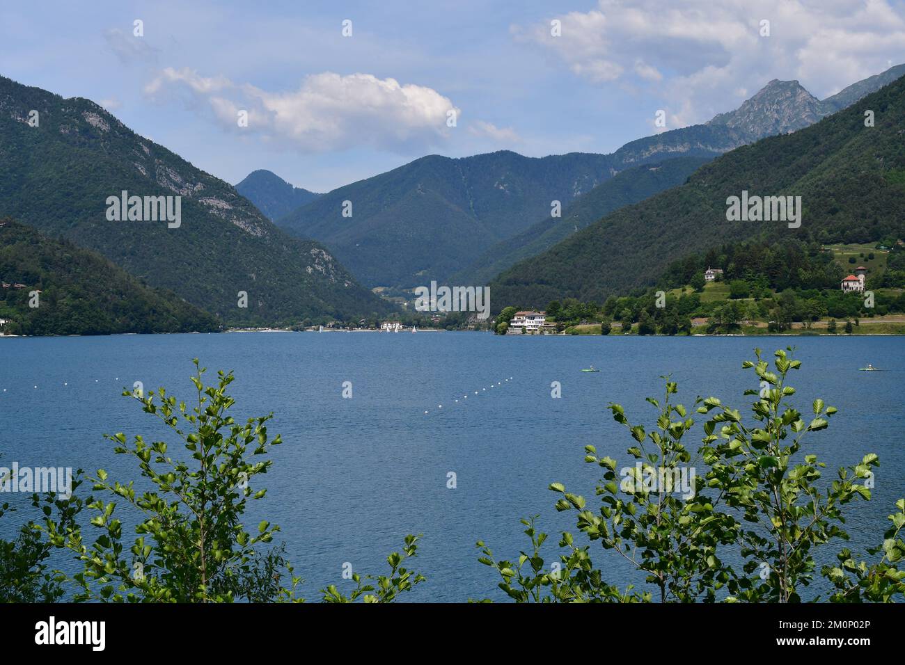 Lago di Ledro Stock Photo