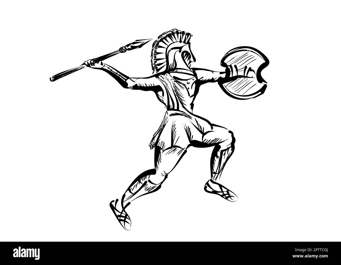 Roman gladiator armor Black and White Stock Photos & Images - Alamy