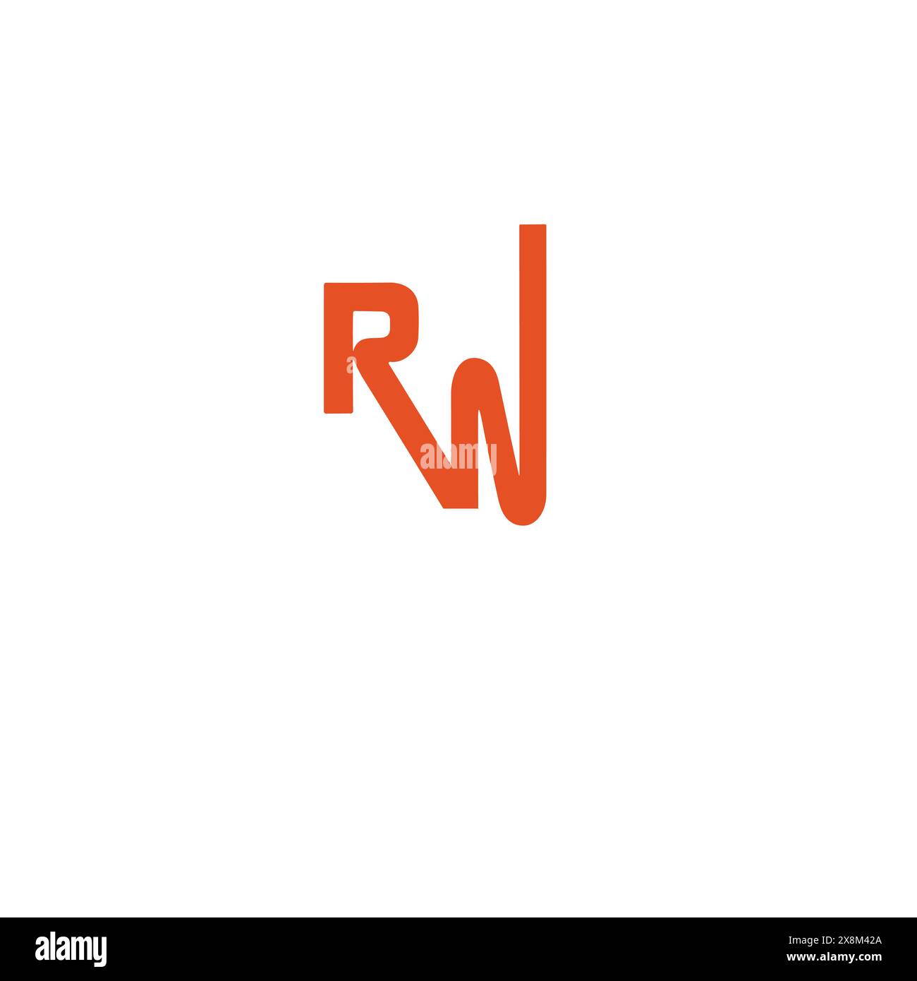 rn logo Stock Vector