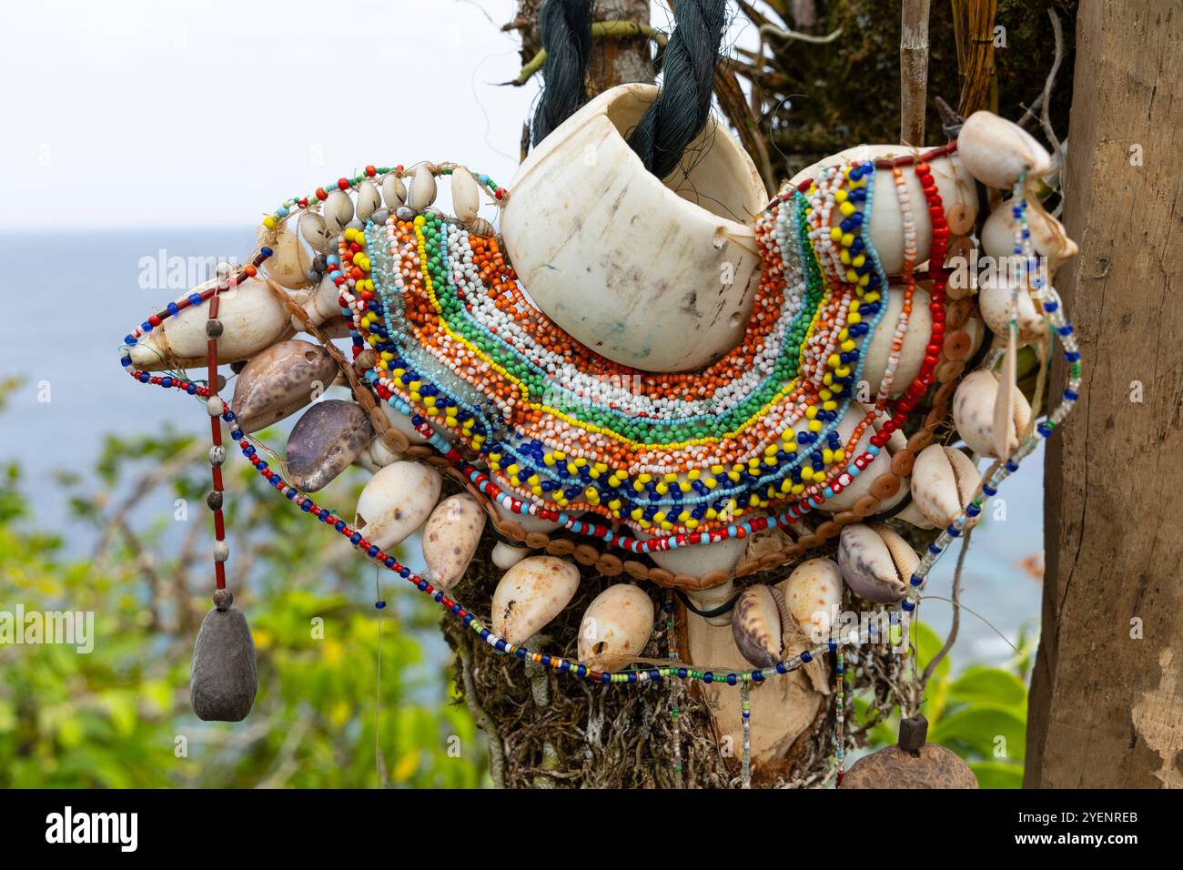 Shell Money, Papua New Guinea Stock Photo