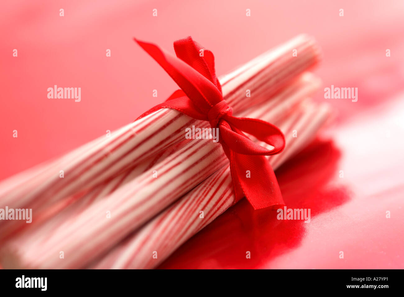 Peppermint sticks Stock Photo