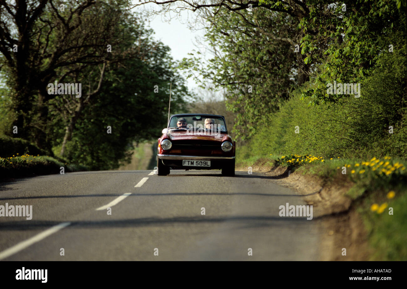 Triumph TR6 1969 to 76 Stock Photo